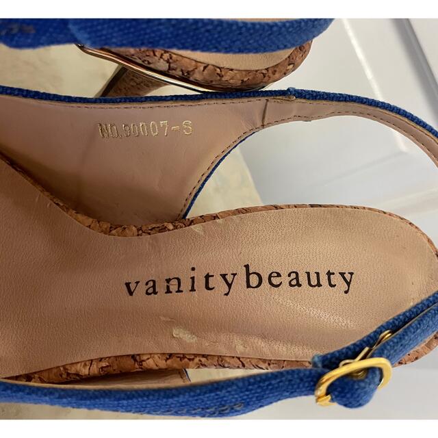 vanitybeauty(バニティービューティー)の未使用　　vanity beauty   厚底　ウェッジヒール　サンダル レディースの靴/シューズ(サンダル)の商品写真