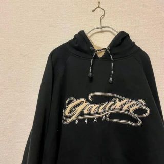 ウェストウェア(WEST WEAR)のGawtti ヴィンテージ  刺繍ロゴ スウェットフーディー(パーカー)