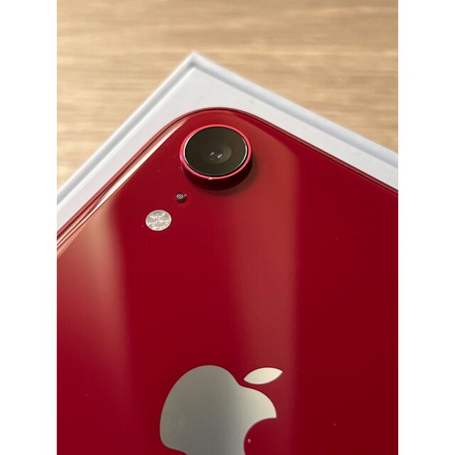 iPhone XR 64GB AppleStoreSimフリー RED 3