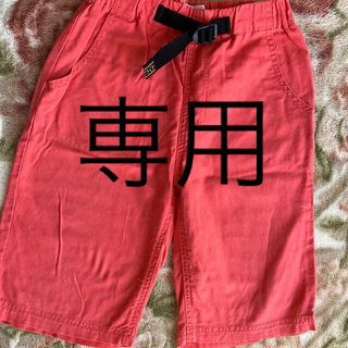 シマムラ(しまむら)の子ども服　ズボン　短パン　ピンク　サイズ140 CLOSSHI(パンツ/スパッツ)