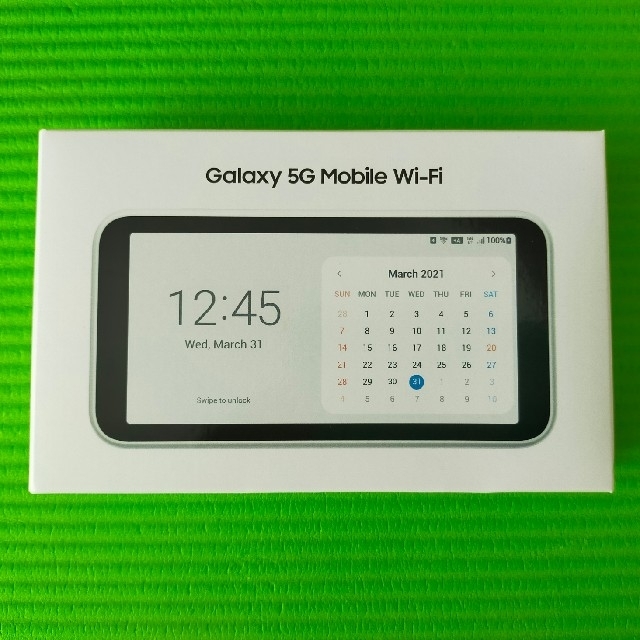 Galaxy 5G Mobile Wi-Fi SCR01スマホ/家電/カメラ