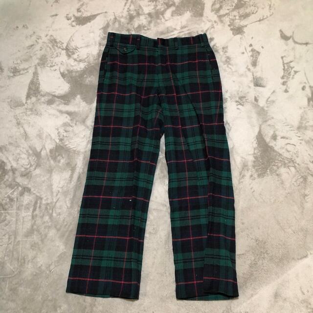 POLO RALPH LAUREN - ラルフローレン ウールチェックパンツの POLO RALPH LAUREN - ラルフローレン ウールチェックパンツの