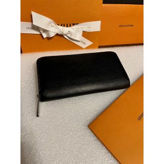 ルイヴィトン(LOUIS VUITTON)のルイヴィトン ラウンドファスナー ジッピーウォレット 黒 リカラー済 エピ ②(財布)