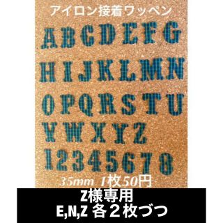 Z様専アイロン接着ワッペン　6枚(各種パーツ)