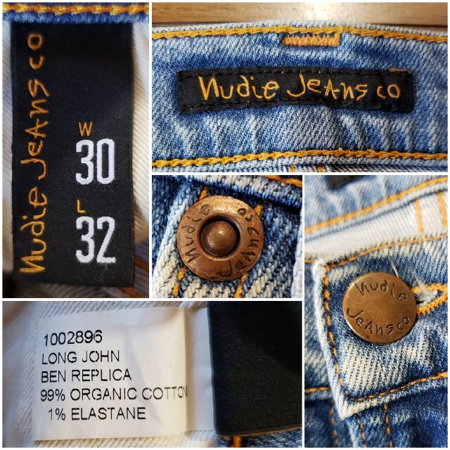 Nudie Jeans(ヌーディジーンズ)のNudie Jeans LONG JOHN BEN REPLICA W30L32 メンズのパンツ(デニム/ジーンズ)の商品写真