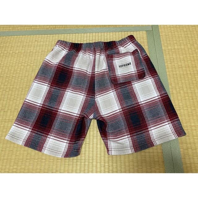Supreme - supreme NIKE Plaid Sweatshort ナイキ Sサイズの通販 by