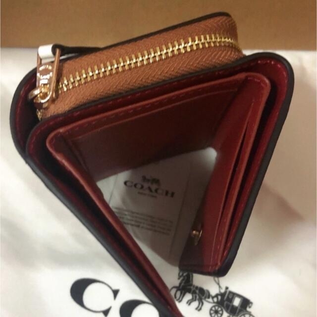 COACH 三つ折り財布 シグネチャー 花柄 カーキマルチ www ...