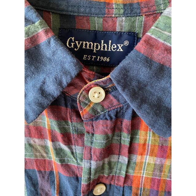 GYMPHLEX(ジムフレックス)のジムフレックス　Gymphlex ノースリーブシャツ　マドラスチェック レディースのトップス(シャツ/ブラウス(半袖/袖なし))の商品写真