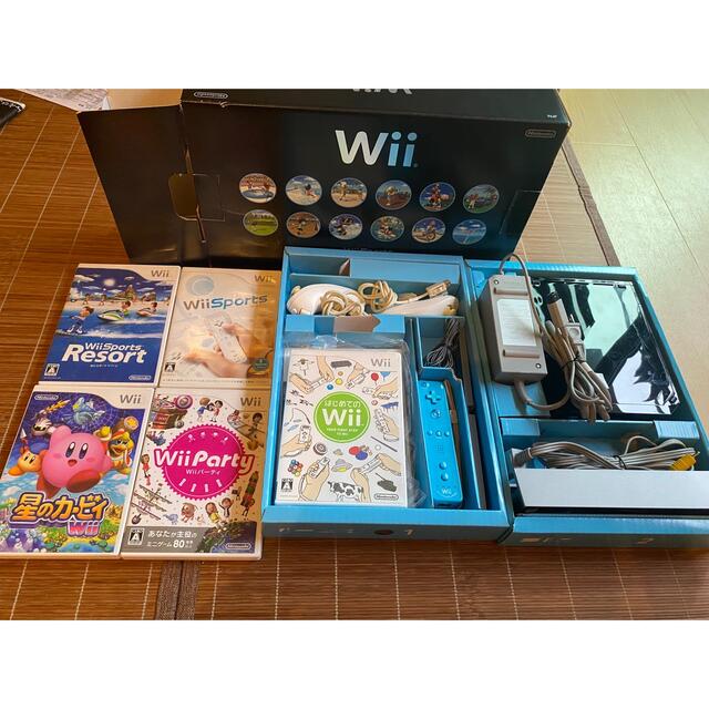 Wii セット　Wii本体　Wiiソフト