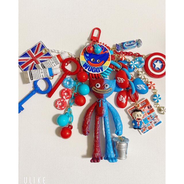 あいりさま❤️ジャラジャラキーホルダー ハンドメイドのアクセサリー(キーホルダー/ストラップ)の商品写真