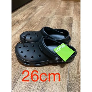 クロックス(crocs)の26cm クロックス　crocs ブラック　新品未使用　タグ付き　ユニセックス(サンダル)