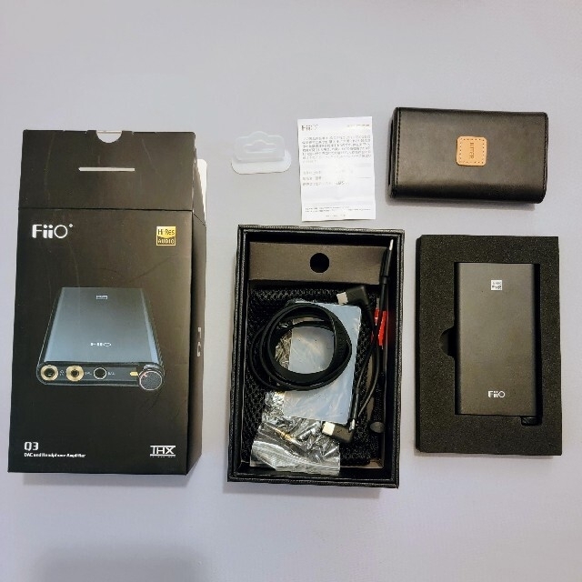 アンプ未使用美品 Fiio Q3 - アンプ