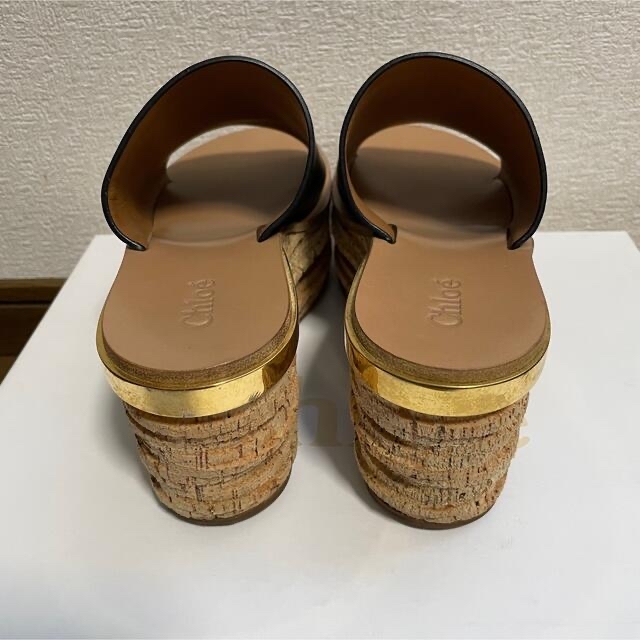 Chloe(クロエ)の【chloe】クロエ コルクウェッジサンダル レディースの靴/シューズ(サンダル)の商品写真