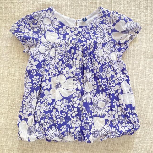 UNIQLO(ユニクロ)のUNIQLO チュニック  キッズ/ベビー/マタニティのキッズ服女の子用(90cm~)(ブラウス)の商品写真