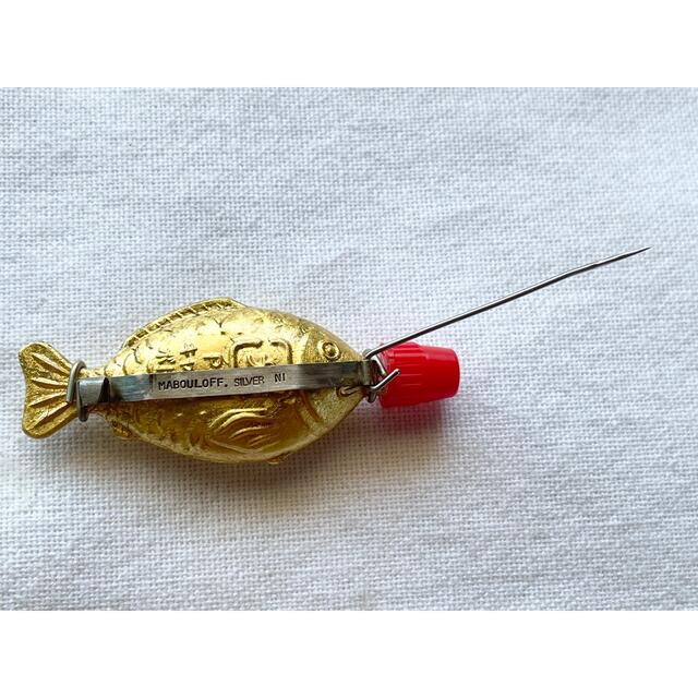 Mabouloff Golden Fish (ブローチ) 魚 醤油差し 5
