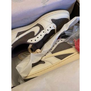 ナイキ(NIKE)の■値下げ■TRAVIS SCOTT × NIKE AIR JORDAN1LOW (スニーカー)