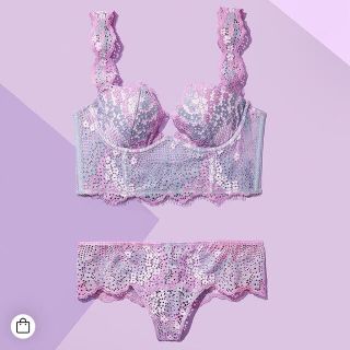 ヴィクトリアズシークレット(Victoria's Secret)のVictoria’s Secret ウルトラバイオレット ブラ・ショーツセット(ブラ&ショーツセット)