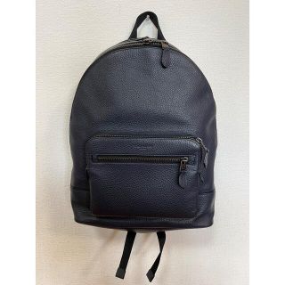 コーチ(COACH)の美品 COACH リュック 本革 レザー コーチ バックパック 牛革(バッグパック/リュック)