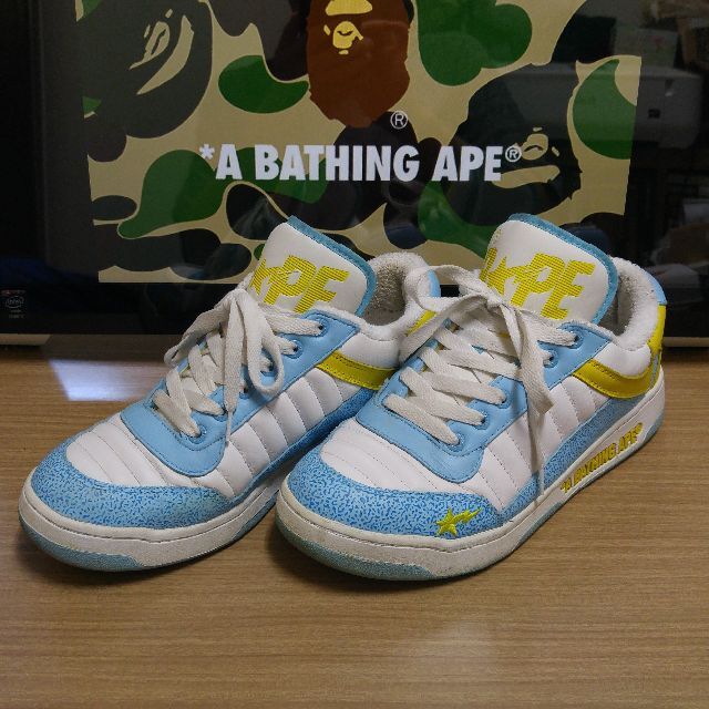 A BATHING APE BAPESTA88 限定カラー エイプ スニーカー