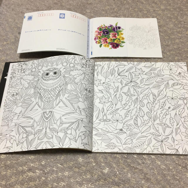 2冊セット 大人のぬりえ ひみつの花園 英語版 の通販 By ラクマ