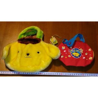 ポムポムプリン - レア ポムポムプリン ポーチ ふわふわ ぬいぐるみ