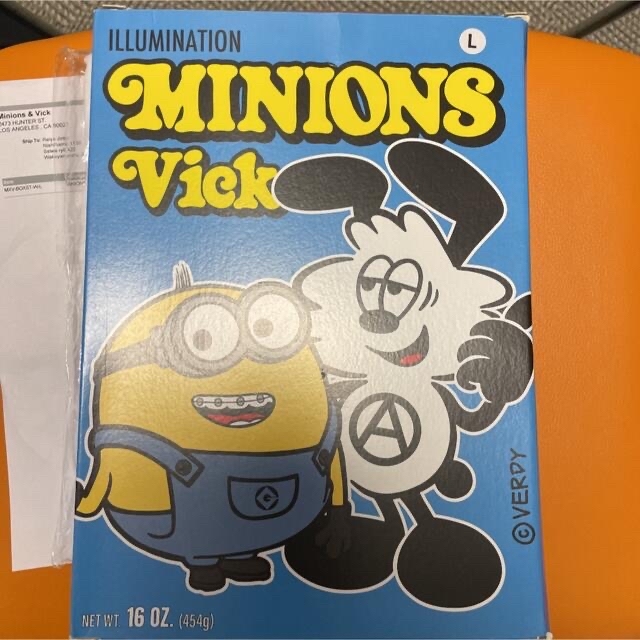 MINIONS ミニオンズ VICK ヴィック WHITE BOX SET L