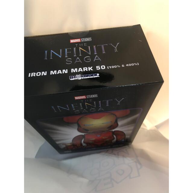 BE@RBRICK IRON MAN MARK 50 100％ & 400％ 1