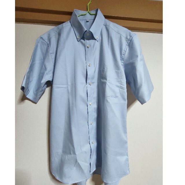 ノーアイロンビジネスシャツ・半袖 メンズのトップス(Tシャツ/カットソー(半袖/袖なし))の商品写真