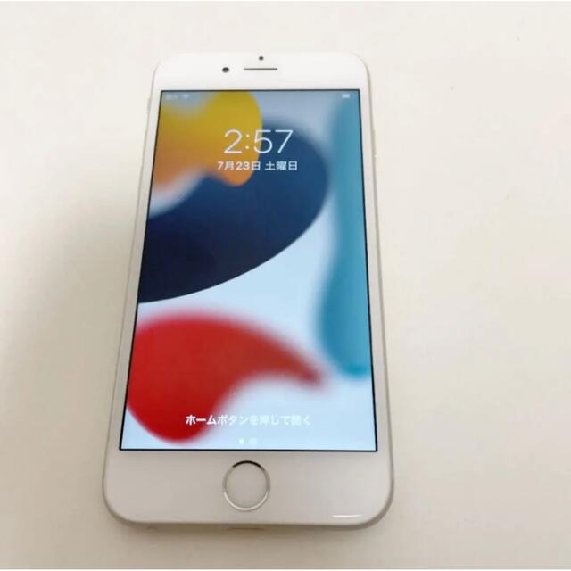 美品 iPhone 6s Silver 32 GB SIMフリー - スマートフォン本体