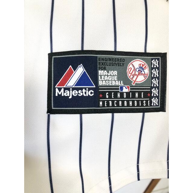 Majestic(マジェスティック)のマジェスティック MLB ユニフォーム&キャップ　ニューヨークヤンキース　ジータ スポーツ/アウトドアの野球(ウェア)の商品写真