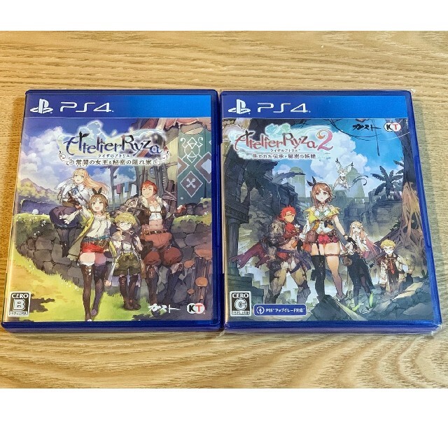 スロスロ様専用】【中古】【PS4】ライザのアトリエ1、2 セットの通販