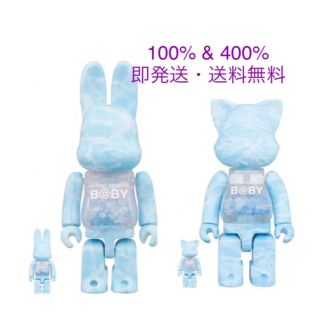 ベアブリック(BE@RBRICK)のMY FIRST R@BBRICK & NY@BRICK 100% & 400%(キャラクターグッズ)