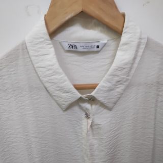 ザラ(ZARA)のお値引きザラワンピース半袖(Tシャツ/カットソー(半袖/袖なし))