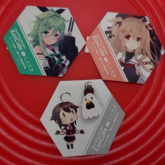 艦これ ローソン 春雨スープ妖精時雨 + 山風 + 村雨 シール3枚 艦これ ローソン 春雨スープ妖精時雨 + 山風 + 村雨 シール3枚