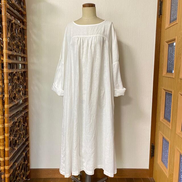 nest robe  リネンワンピース