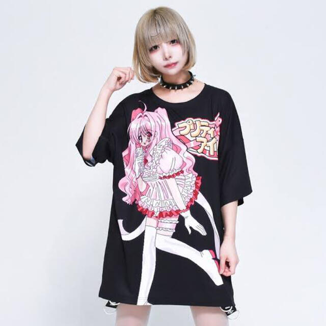 reflem レフレム YUI コラボ イラスト ビッグ Tシャツ TRAVAS