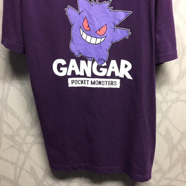 【レア】ポケモン　ゲンガー　アニメ　Tシャツ　パープル　ビッグサイズ