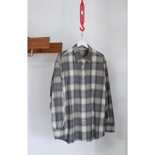 オーラリー(AURALEE)のAURALEE SUPER LIGHT WOOL CHECK SHIRTS (シャツ)