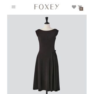 フォクシー(FOXEY)の◼️フォクシー FOXEY ワンピース 現行品 正規品  美品◼️(ひざ丈ワンピース)