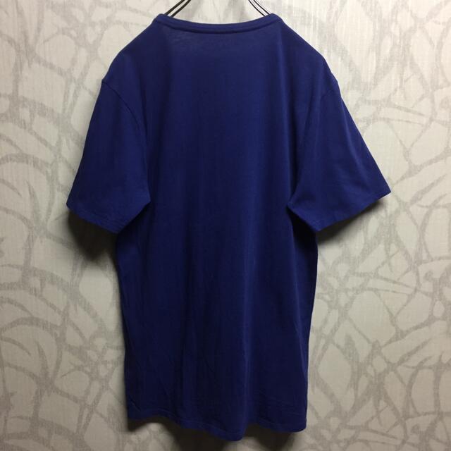 GUESS(ゲス)の【レア】ゲス　Tシャツ　半袖　ビッグロゴ　ブルー メンズのトップス(Tシャツ/カットソー(半袖/袖なし))の商品写真