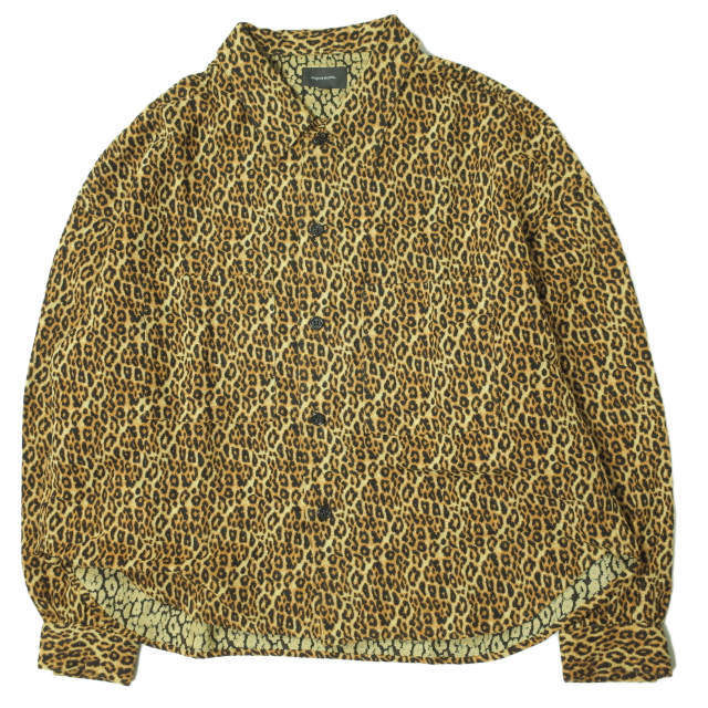 supernova. スーパーノヴァ 19AW 日本製 Big shirt jacket 弐 / Leopard ビッグシャツジャケット S レオパード オーバーサイズ アニマル トップス【supernova.】