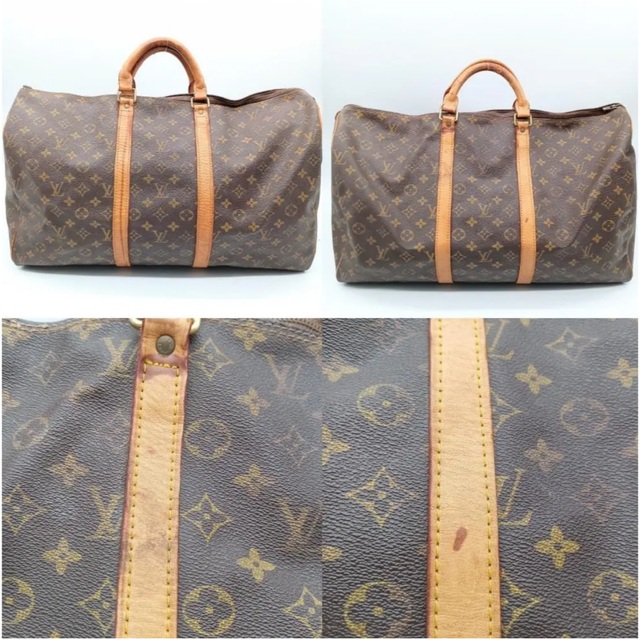 【バンドリエ】 LOUIS VUITTON - ルイヴィトン バッグ ボストン キーポル 60 モノグラム ブラウンM41422の あります