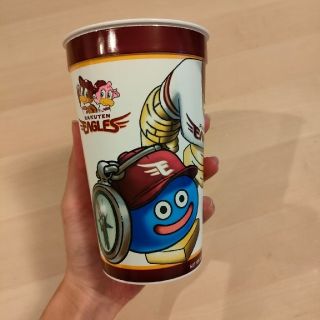 トウホクラクテンゴールデンイーグルス(東北楽天ゴールデンイーグルス)の【ドラクエドリンクカップ 】楽天イーグルスコラボ(ノベルティグッズ)