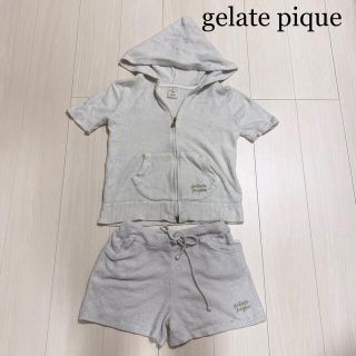 ジェラートピケ(gelato pique)のgelate pique 半袖&ショートパンツ　ルームウェア　サイズ1(ルームウェア)