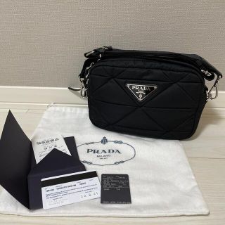 プラダ(PRADA)のprada パデッドナイロンショルダーバッグ(ショルダーバッグ)