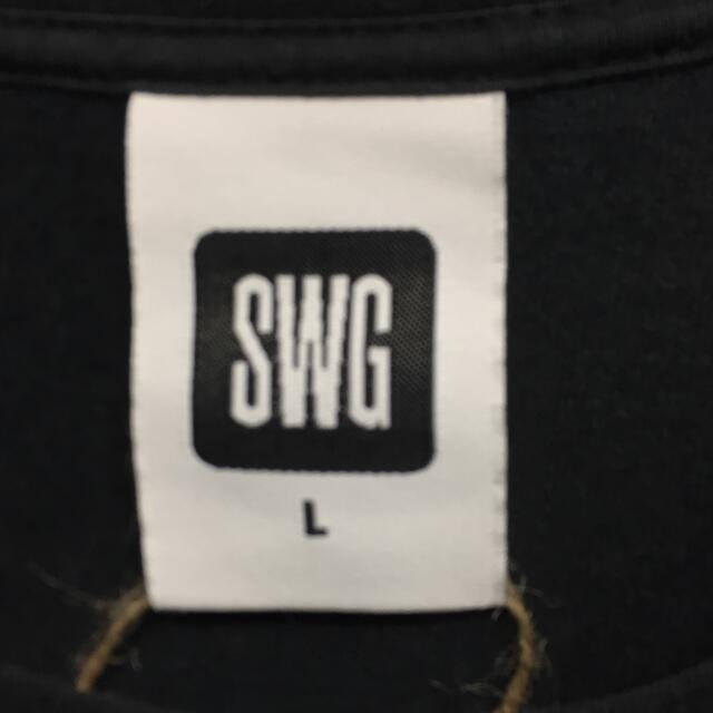 SWAGGER(スワッガー)の【激レア】スワッガー　Tシャツ　半袖　ビッグロゴ　ブラック メンズのトップス(Tシャツ/カットソー(半袖/袖なし))の商品写真