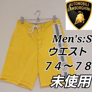 ランボルギーニ(Lamborghini)の【LAMBORGHINI】未使用/サーフパンツ水着/海パン/メンズＳインナー付き(水着)