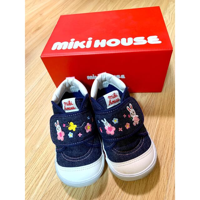 mikihouse(ミキハウス)のmiki HOUSE スニーカー 14㎝ キッズ/ベビー/マタニティのベビー靴/シューズ(~14cm)(スニーカー)の商品写真