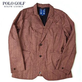 ポロラルフローレン(POLO RALPH LAUREN)の新品39,600円 ポロゴルフ 最高級ツイード転写ウォータープルーフジャケット(テーラードジャケット)