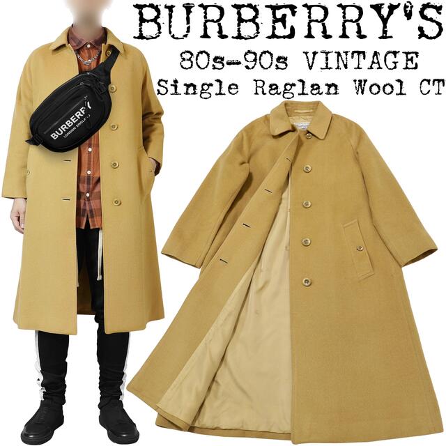 訳あり商品 BURBERRY - ロングコート☆ウール☆キャメル 希少